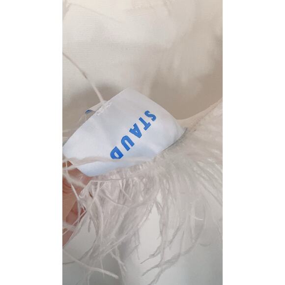 STAUD Etta mini Dress white L - Picture 9 of 9